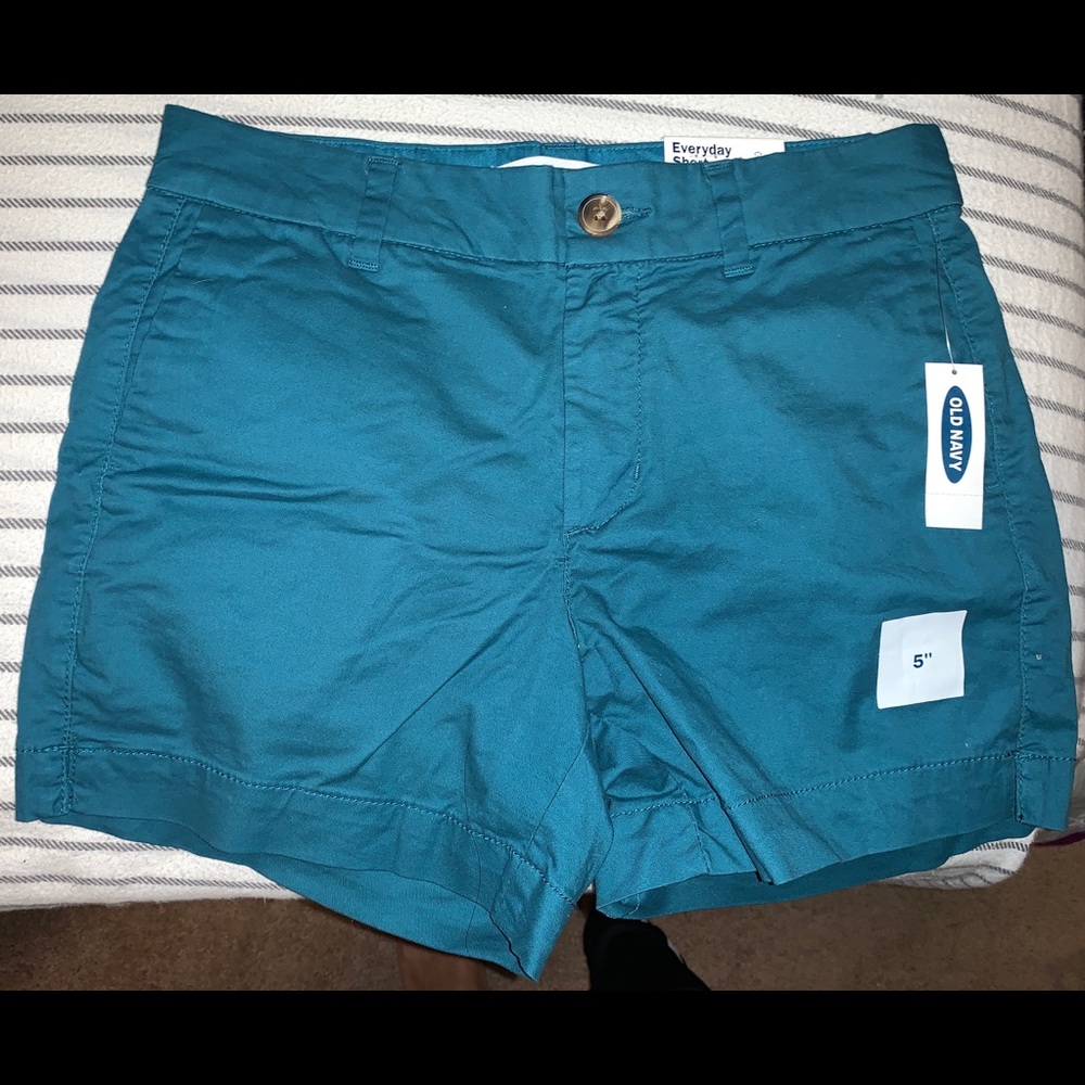 Blue shorts